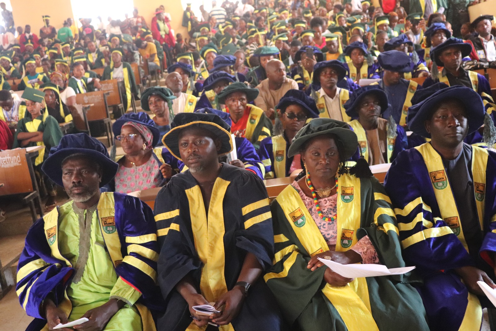 Heads of Departments at the matriculation